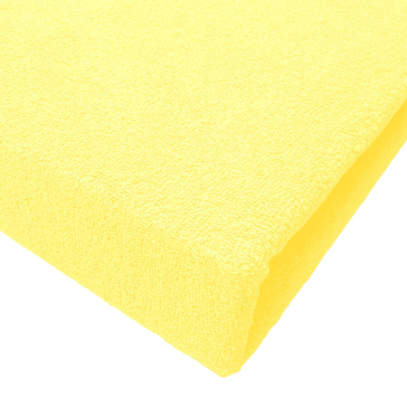 Prześcieradło pokrowiec na przewijak 50x70/80  frotte Cytrynowe